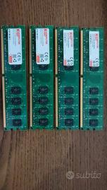 Kit RAM 4x2GB KomputerBay - PC2-6400 DDR2 800Mhz