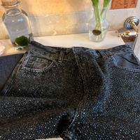 Liu jo jeans neri con Swarovski tg 26