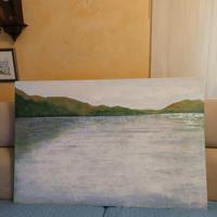 Quadro di grande dimensioni dipinto a mano 