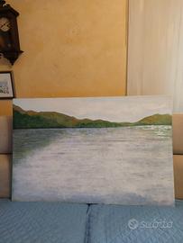Quadro di grande dimensioni dipinto a mano 