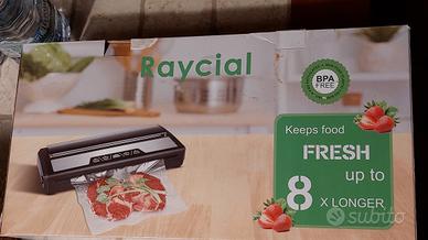 Raycial Vacuum Sealer macchina sottovuoto