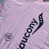 maglietta Saucony rosa 