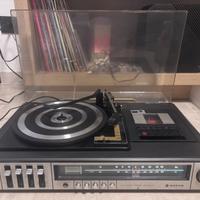 Giradischi sanyo hi-fi stereo system vintage