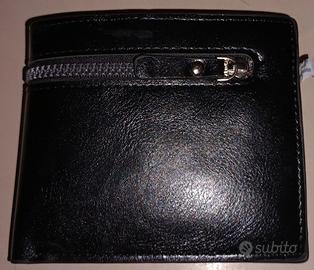 Porta Foglio nero fintapelle