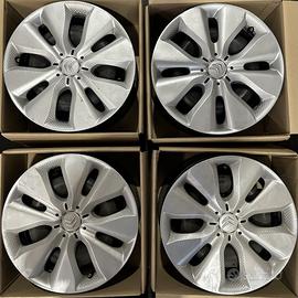 4 Cerchi da 15' in Ferro - Citroen - C3 Aircross -