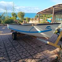 Barca Canadian m.4,70 in alluminio