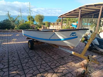 Barca Canadian m.4,70 in alluminio