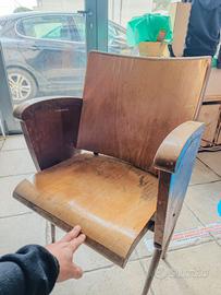 sedia cinema teatro da restauro 