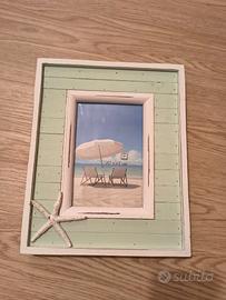 Cornice portafoto legno Mercury 10x15 mare