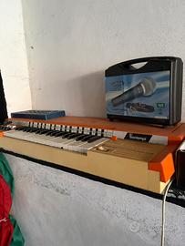 Organo BONTEMPI + microfonk