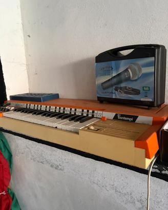 Organo BONTEMPI + microfonk