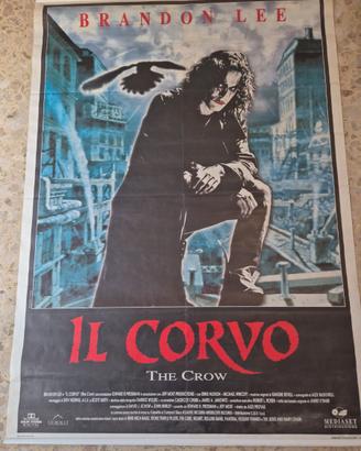 Manifesto originale cinema “Il Corvo / The Crow”
