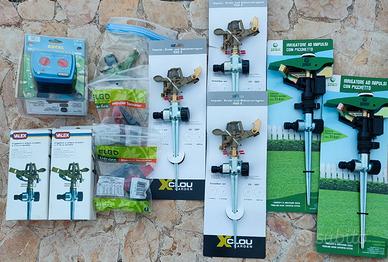 10 irrigatori a impulso e centralina programmabile