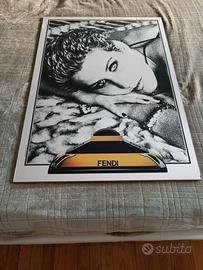 Quadro helmut Newton per  FENDI