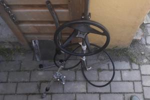 Pilotina smontabile inox con timone