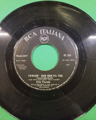 Vinile 45giri RITA PAVONE