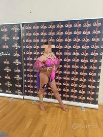abito da ballo danze caraibiche sartoriale