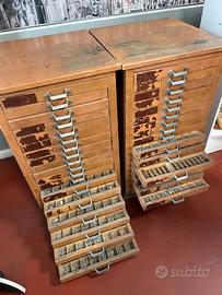 Cassettiera tipografica