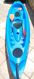 kayak rigido Tobago 2 posti + 1 bambino + 2 pagaie