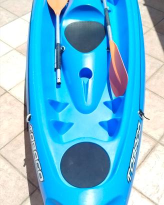kayak rigido Tobago 2 posti + 1 bambino + 2 pagaie