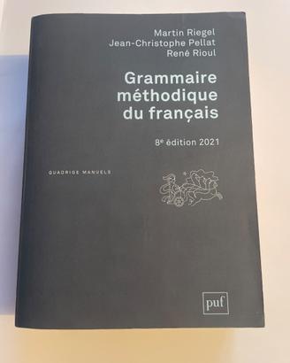 Grammaire méthodique du français