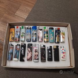 Accendini con grafiche assortite
