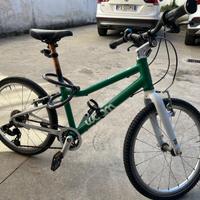 Bicicletta Woom 4 Mint Green
