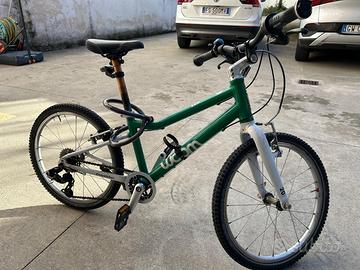 Bicicletta Woom 4 Mint Green