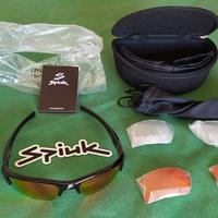 Occhiali per ciclisti SPIUK TORSION LUMIRIS II BLK