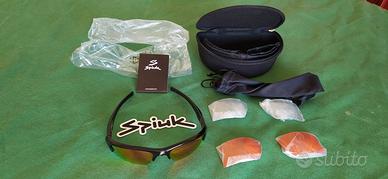 Occhiali per ciclisti SPIUK TORSION LUMIRIS II BLK