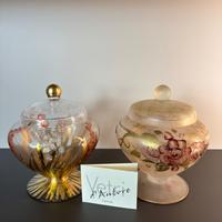 Vasi in vetro decorato