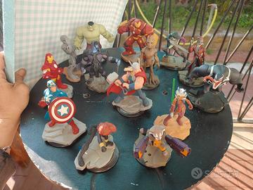 Lotto 12 Statuine Disney Infinity Marvel