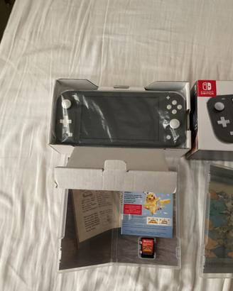 SCAMBI (nintendo swich lite + 2 goochi )