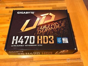 Scheda Madre ATX Gigabyte H470 HD3 (socket LGA1200
