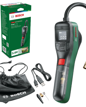 Bosch Minipompa elettrica EasyPump (Batteria da 3,