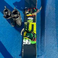 Salomon Pulse 156 + attacchi e scarponi