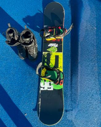 Salomon Pulse 156 + attacchi e scarponi