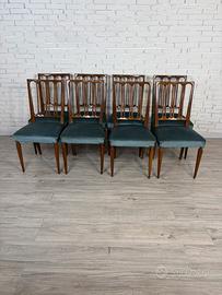 Sedie in mogano Garola anni '60