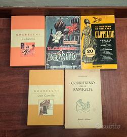 Giovannino Guareschi – Lotto 5 libri vintage Rizzo