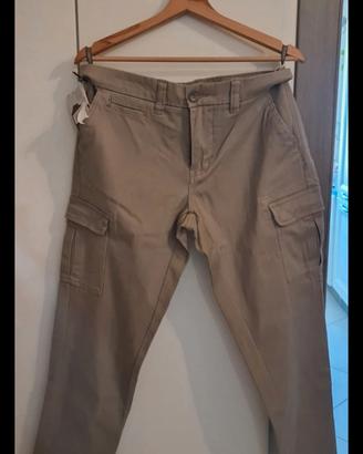 pantaloni uomo Cotton & Silk tg 48 