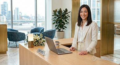 Segreteria, receptionist, accoglienza clienti