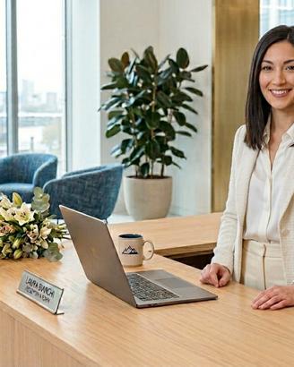 Segreteria, receptionist, accoglienza clienti
