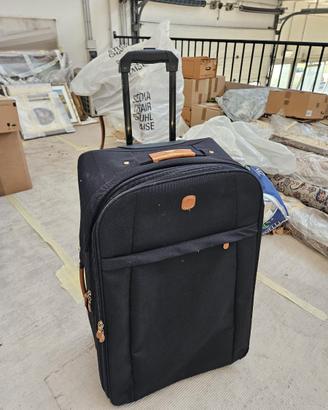 Valigia Trolley Brics blu