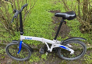 Btwin Fold bici pieghevole bicicletta Decathlon