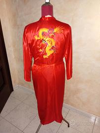 vestaglia kimono vintage Golden Bees