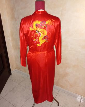 vestaglia kimono vintage Golden Bees