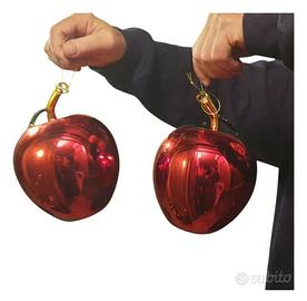 Set 2 mele decorative h 21 cm