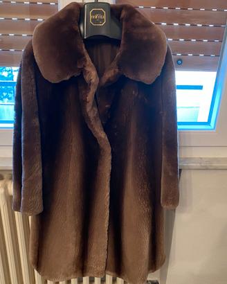 Pelliccia vintage in vero visone – taglia 42