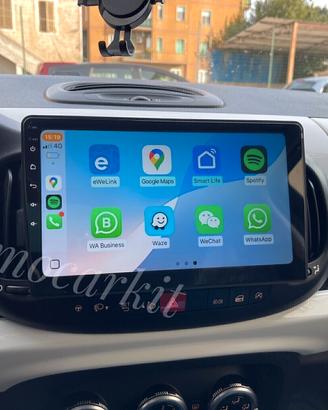 Autoradio 10'' Android 14 2+64GB Per Fiat 500L