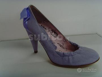 FORNARINA lilla scamosciate nuove originali